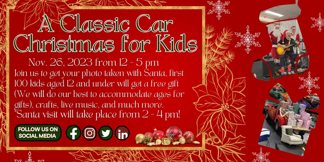 A Classic Car Christmas for Kids